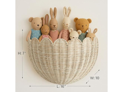 アフリカンバスケットウォールデコアート ベッドルーム用ボーホーブラックアンドホワイトホーム