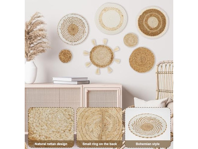 ブラックファームハウスウォールデコボヘミアンシングルグレー リビングルーム