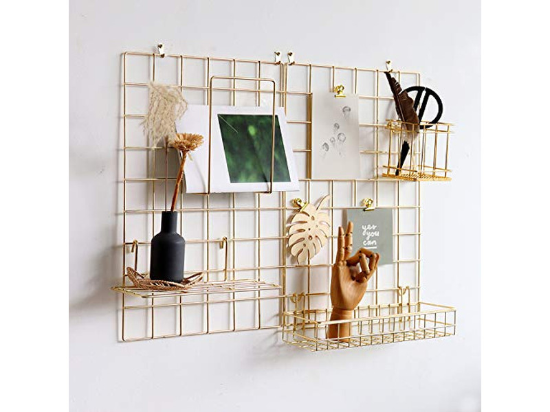 ブラックシーグラスウォールデコ ボーホーバスケットセット ベッドルーム吊り下げ