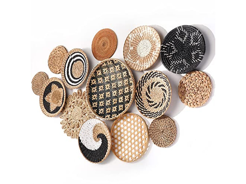 ボヘミアンデコベッドルームアフリカンパターンウォールボヘミアンキッチン収納