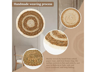 フラットバスケットウォールデコセット ガールフレンドルーム ハンドメイドデコレーションピース